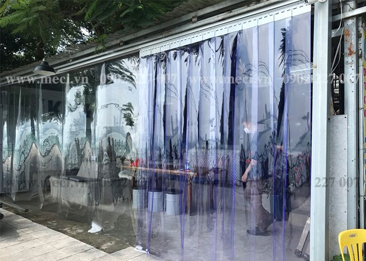 Lắp đặt rèm nhựa pvc ngăn lạnh tại Hà Nội - Chất lượng, nhanh chóng, giá cả hợp lý