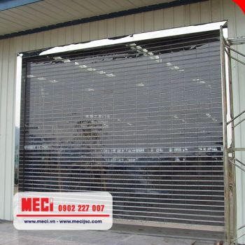 Cửa Cuốn Trong Suốt Nhựa Polycarbonate - Cửa Cuốn MECI