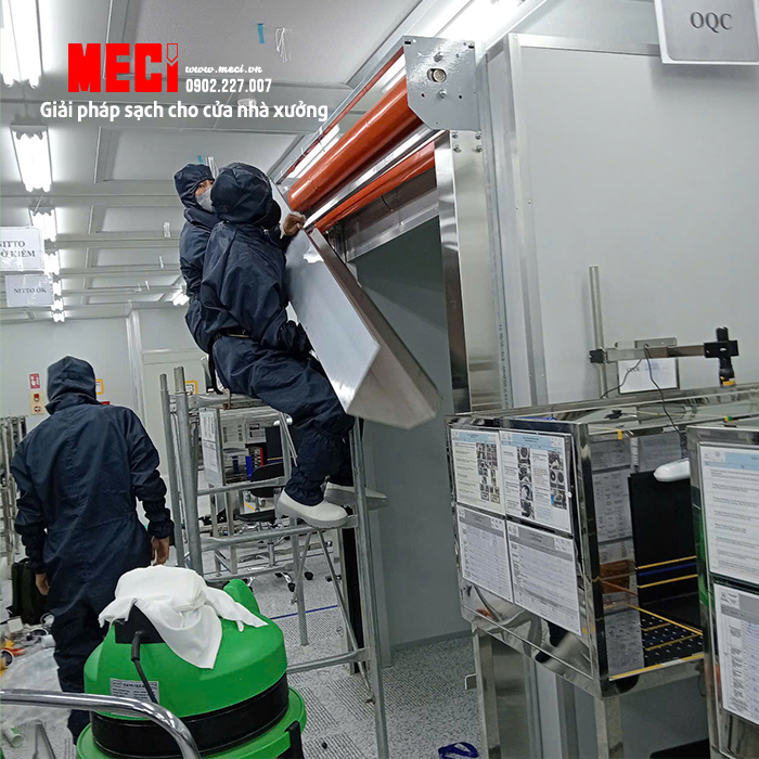 Lắp đặt cửa cuốn nhanh