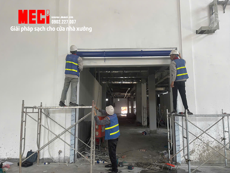 Sửa chữa các dòng cửa cuốn công nghiệp