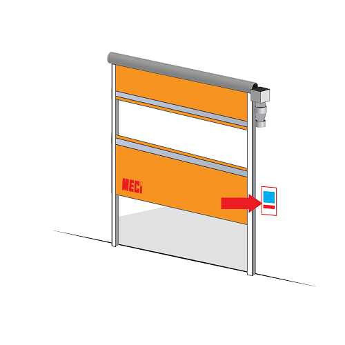 Hình thức mở bằng thẻ từ