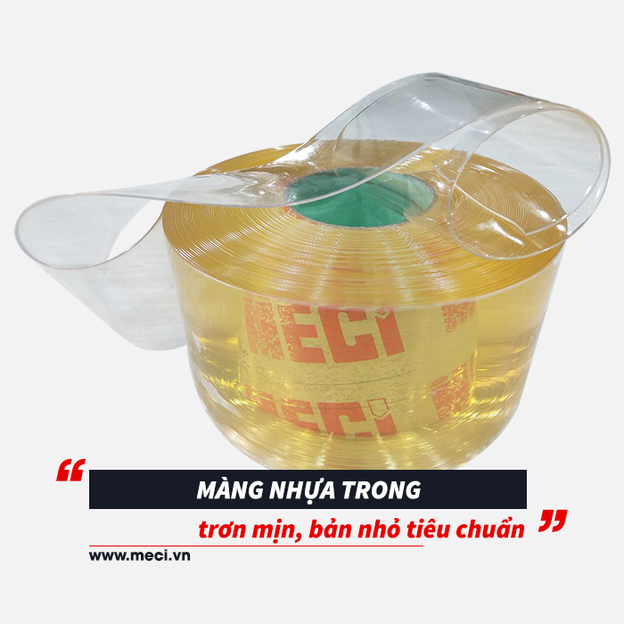 Cuộn nhựa tiêu chuẩn trong suốt
