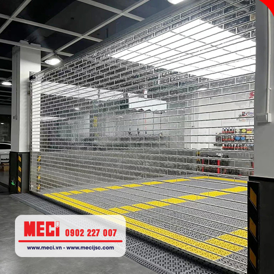 Cửa cuốn nhựa trong suốt