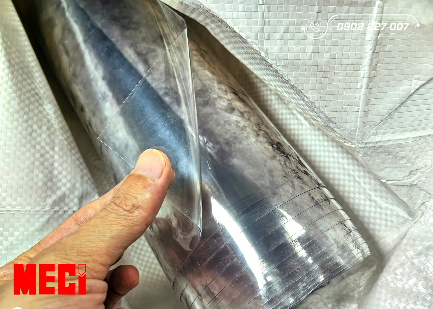 Cuộn nhựa pvc dẻo trong suốt